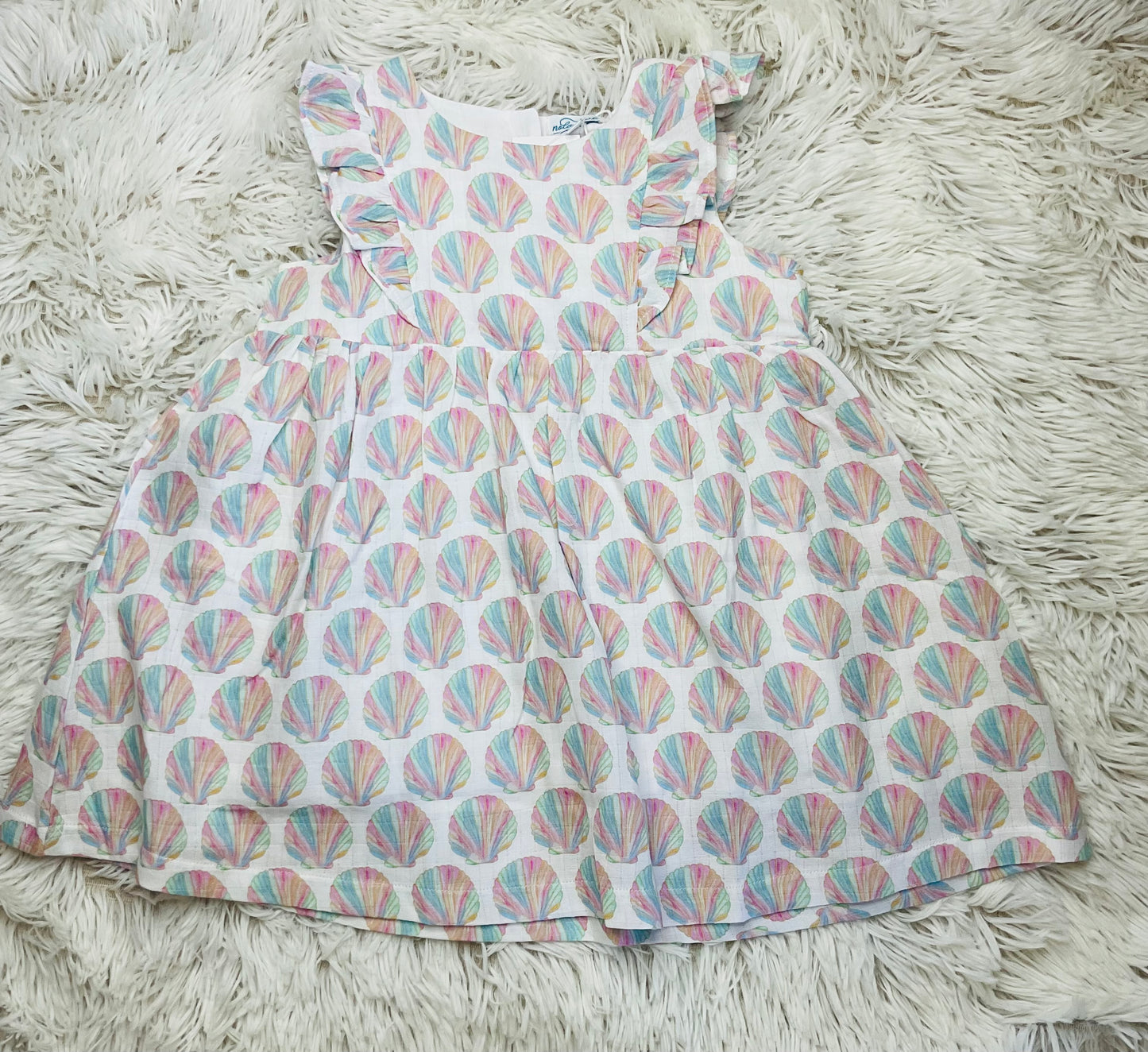 Shell Yeah! Organic Muslin Dress