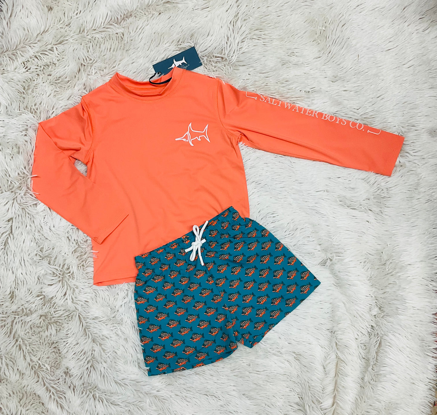 Tybee Rashguard Coral