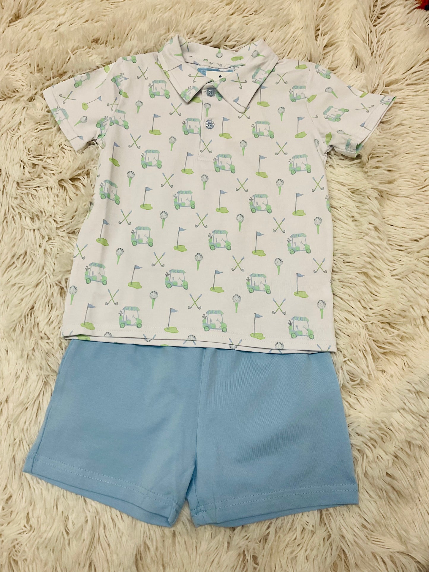 Caddy Club Polo Short Set