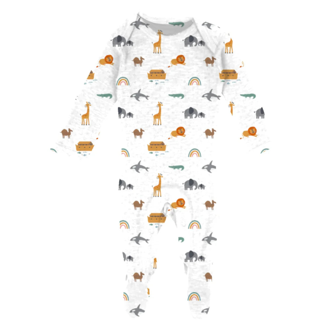 Noah's Ark Bamboo Onesie