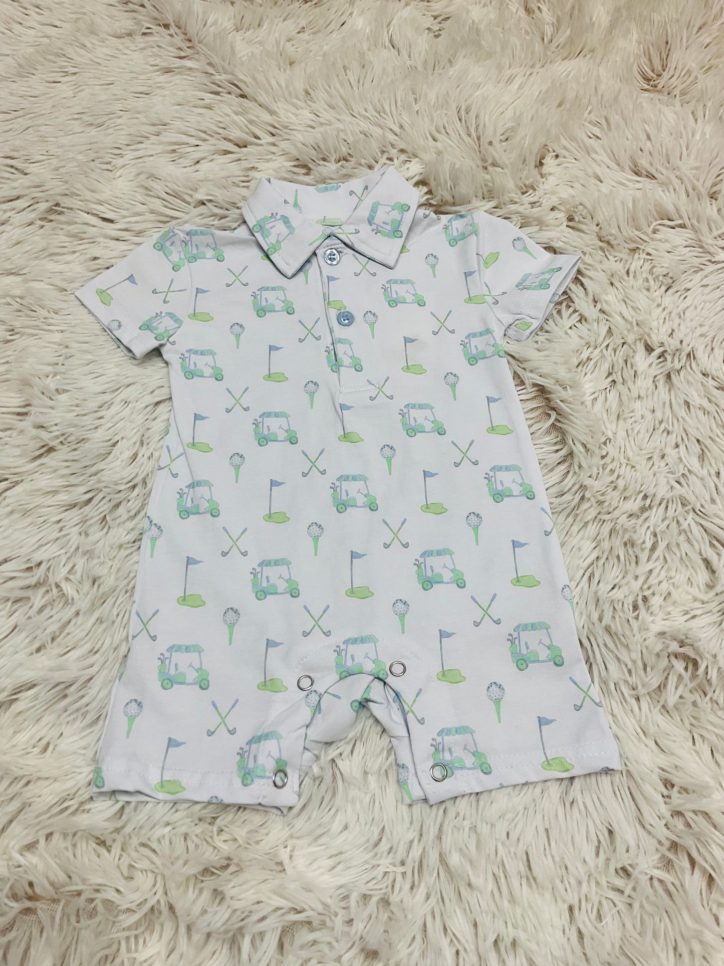 Caddy Club Polo Romper