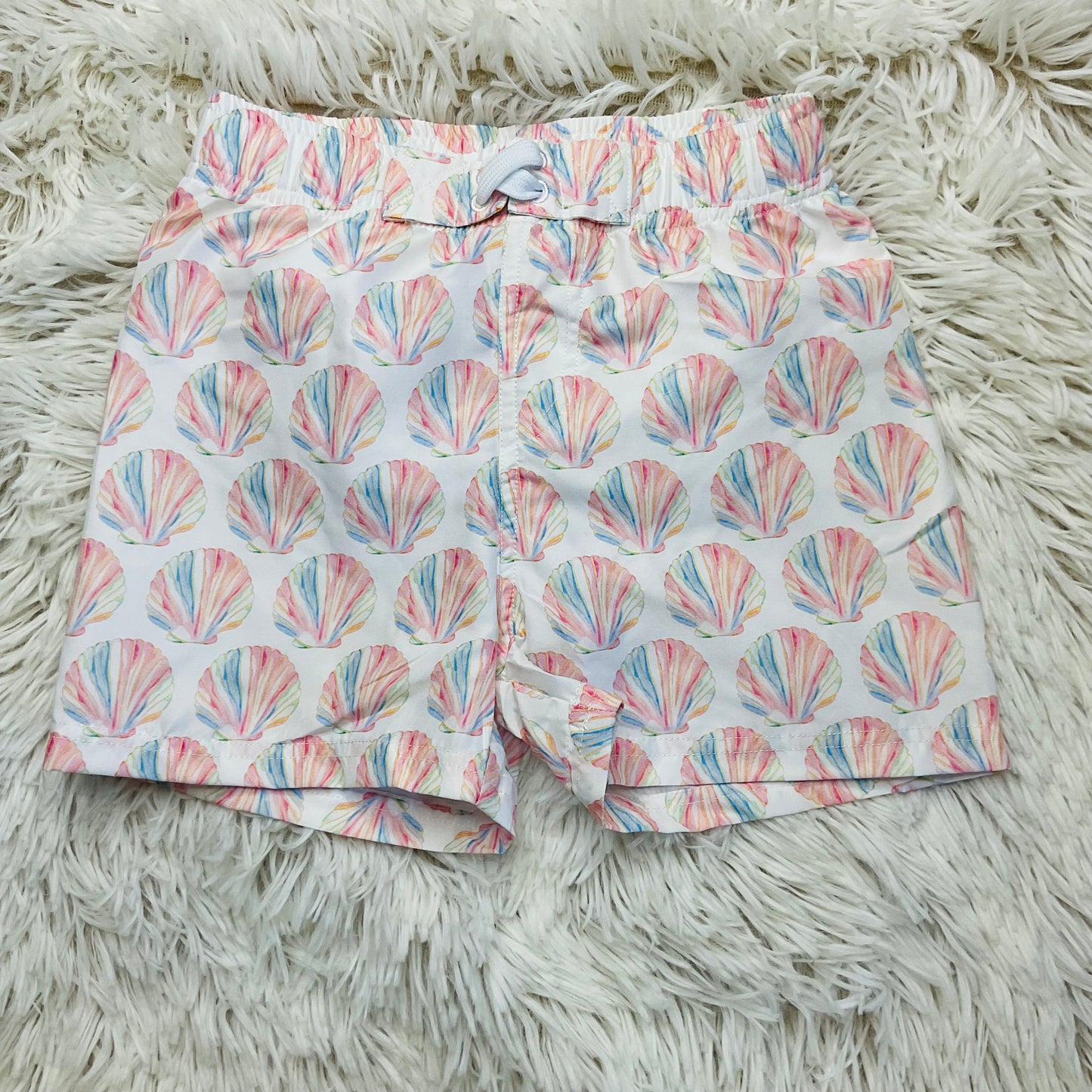 Shell Yeah Boy's Swim Trunks