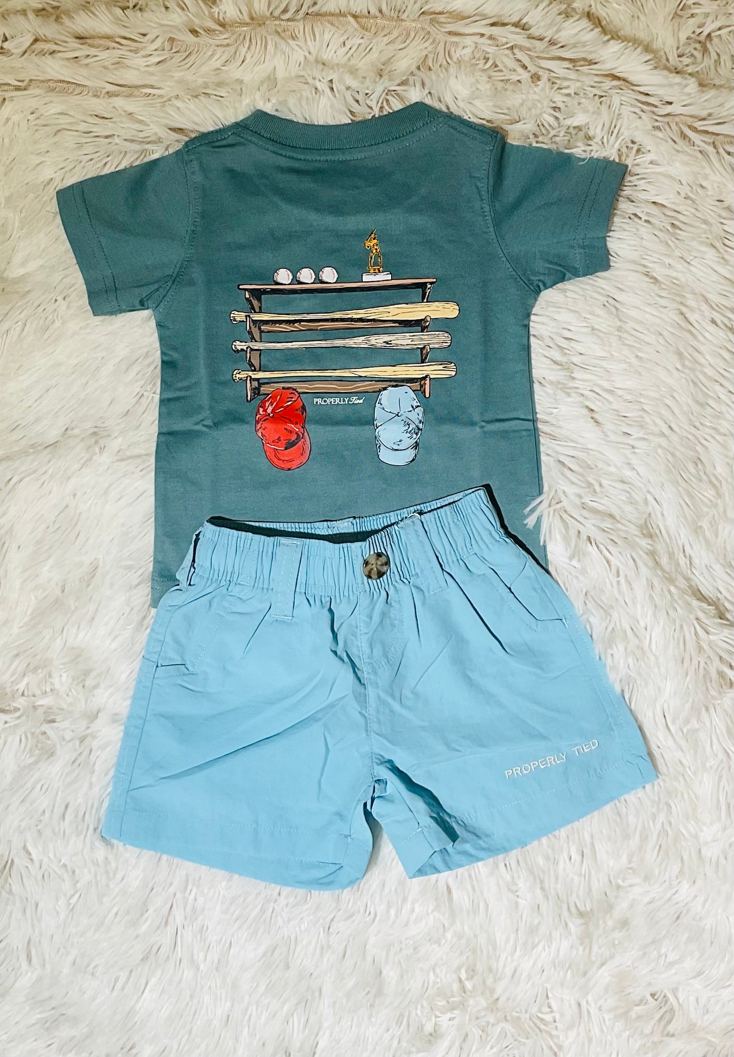 Aqua Mallard Short