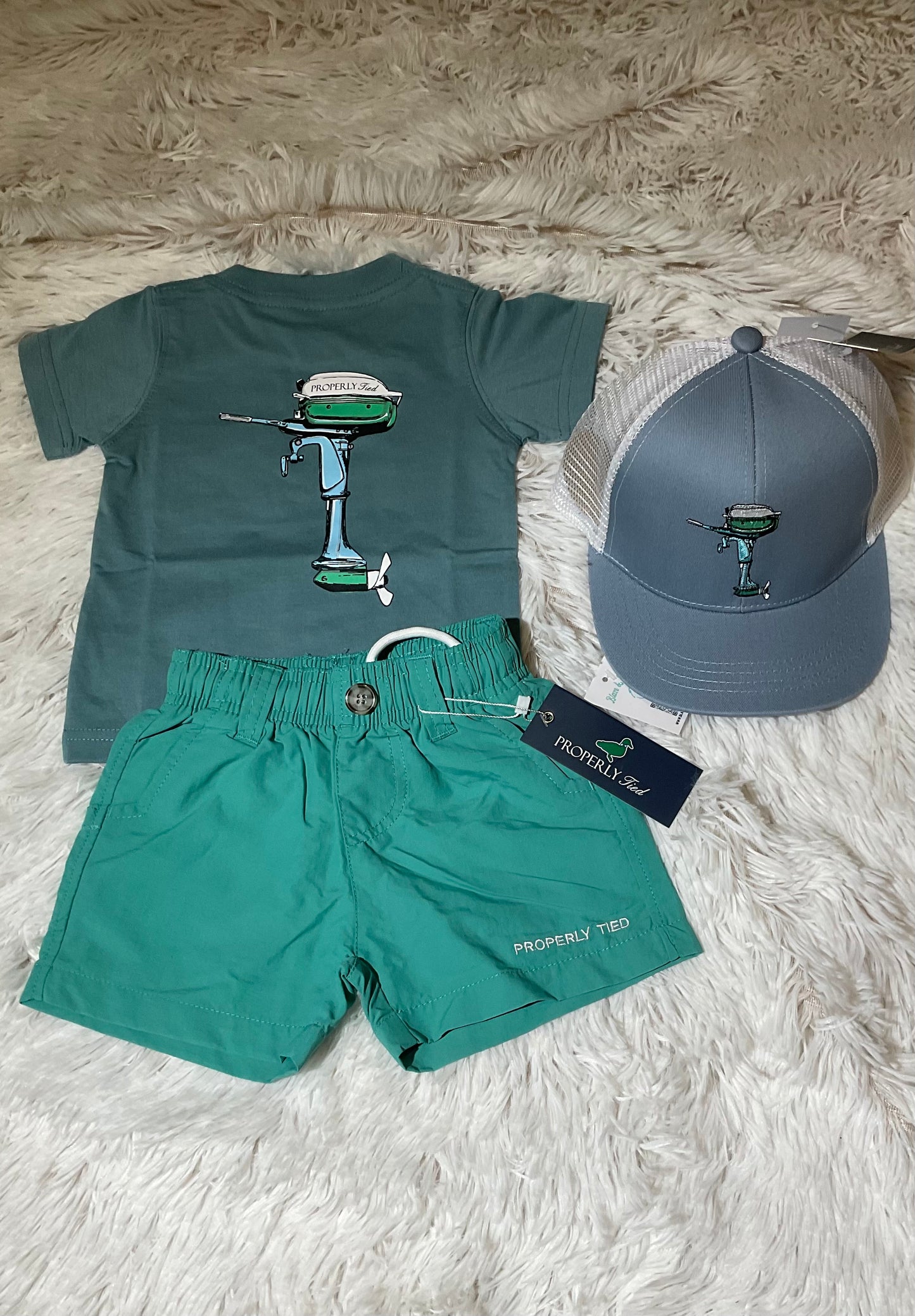 Soft Green Mallard Short