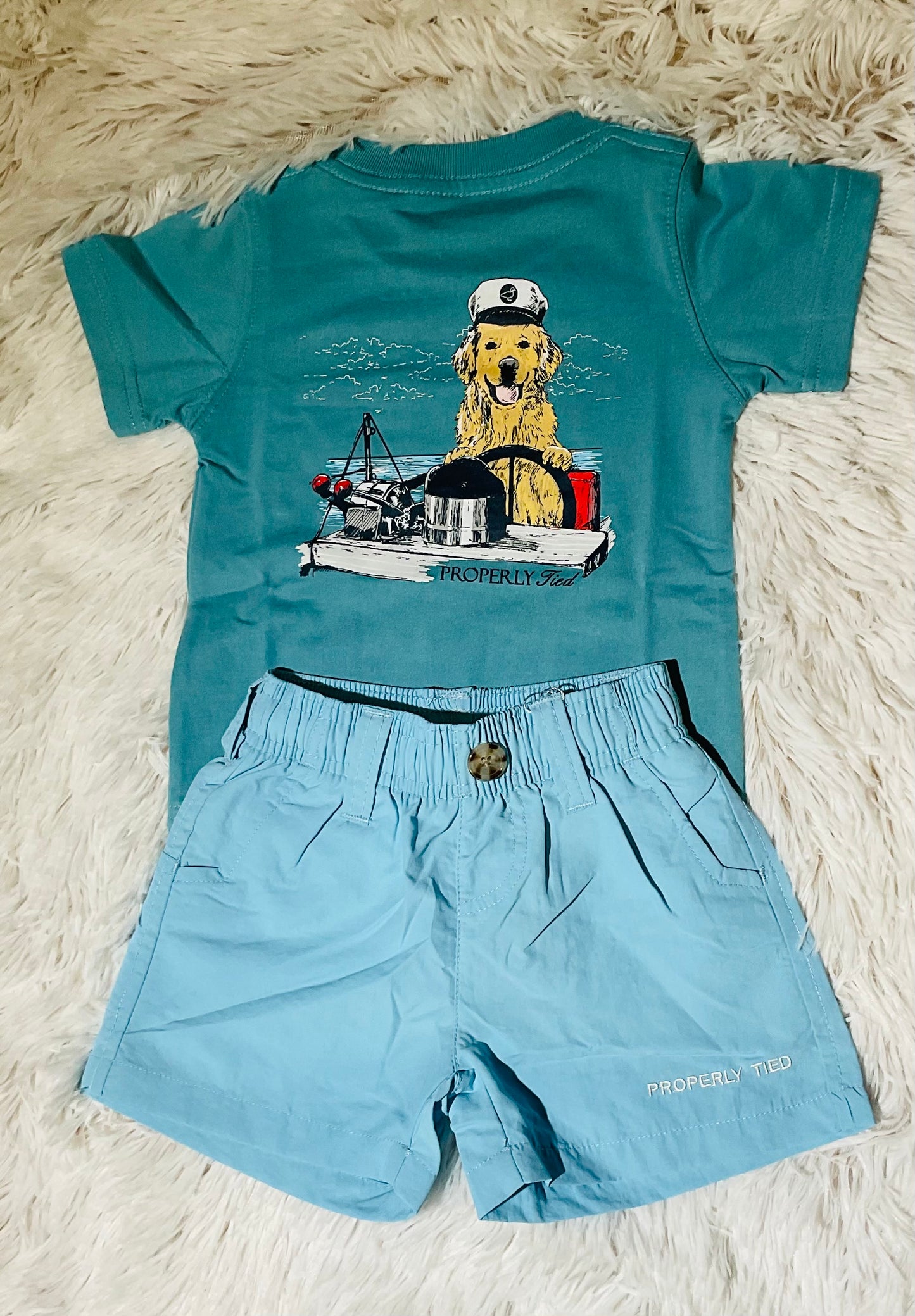 Aqua Mallard Short