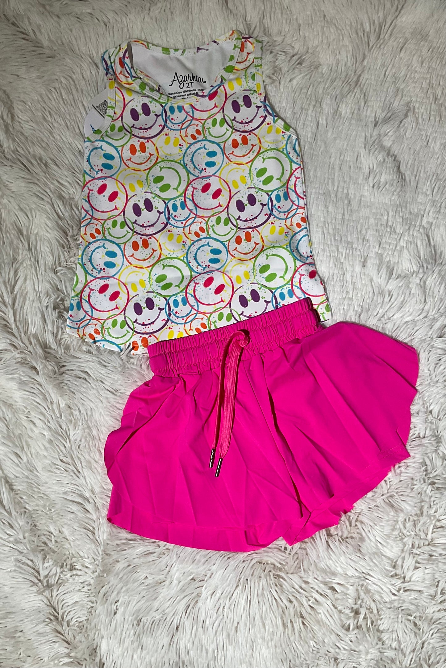 Hot Pink Butterfly Shorts