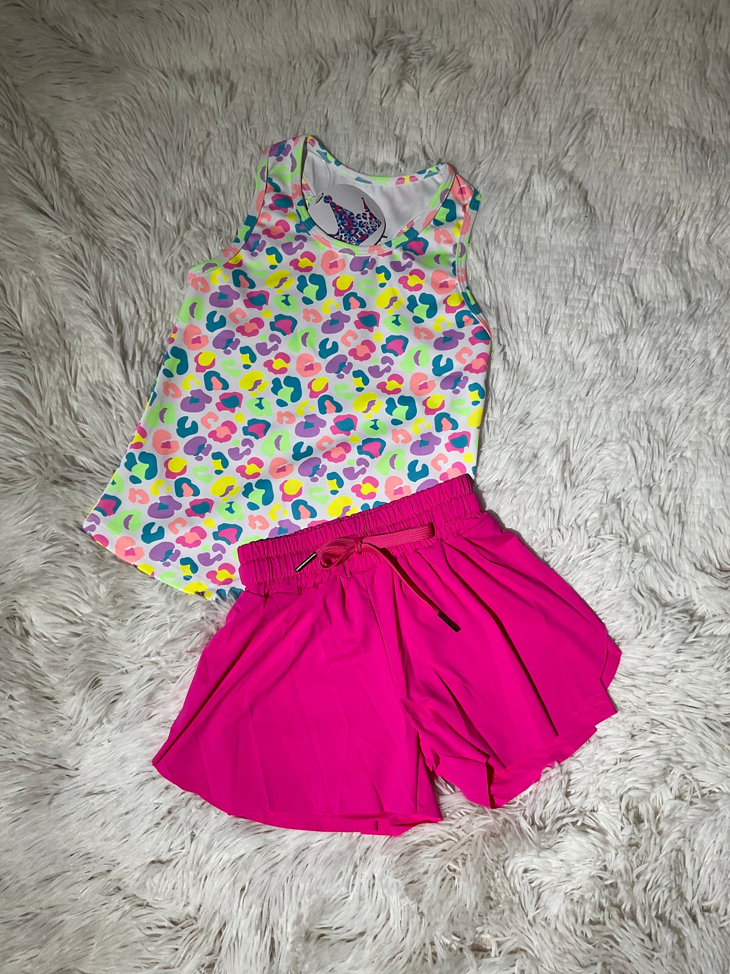 Hot Pink Butterfly Shorts