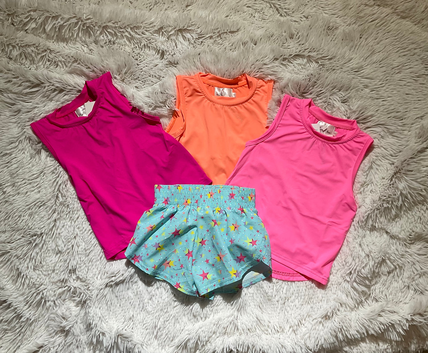 Hot Pink High Low Tank