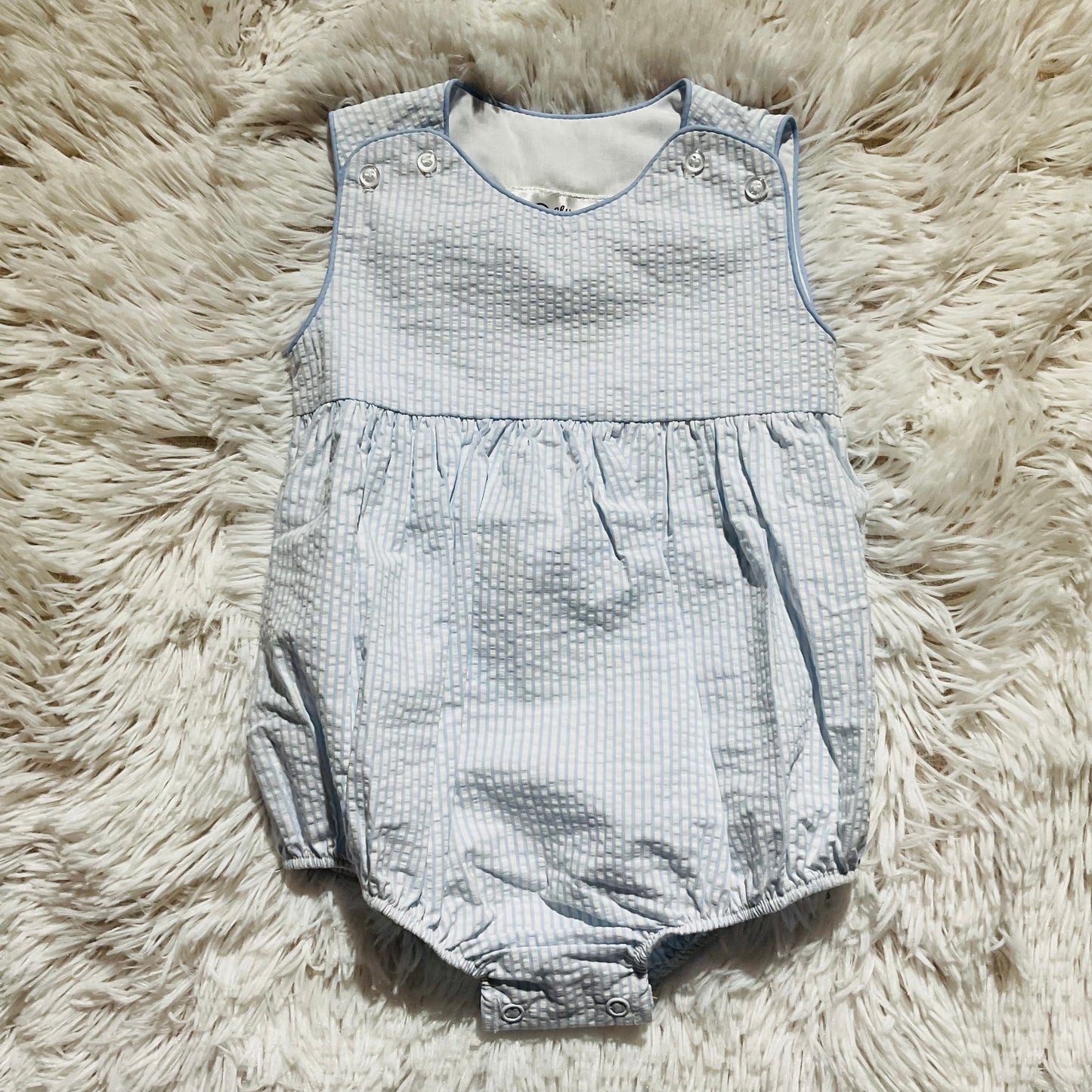 Light Blue Stripes Jack Bubble