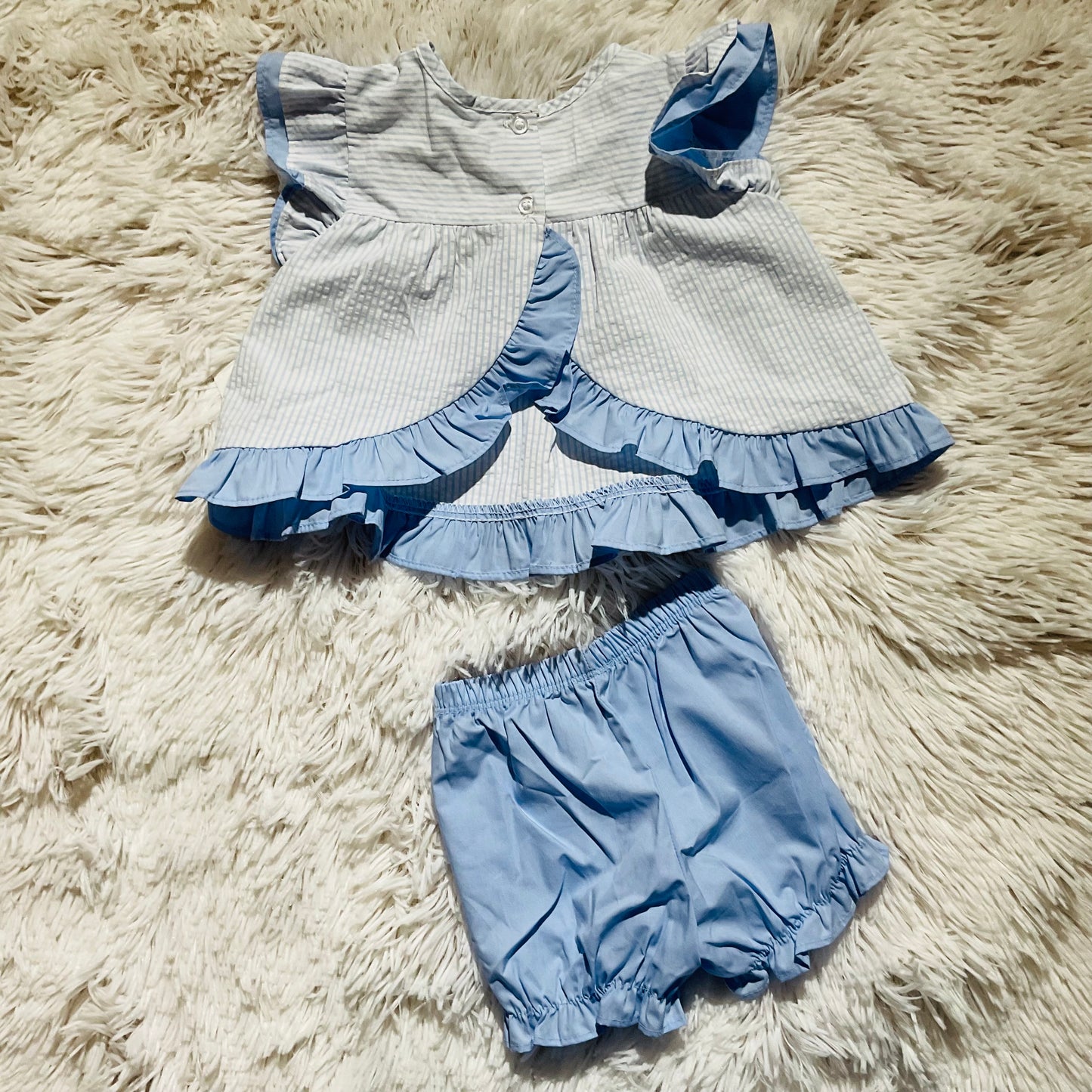 Light Blue Stripes Grace Set