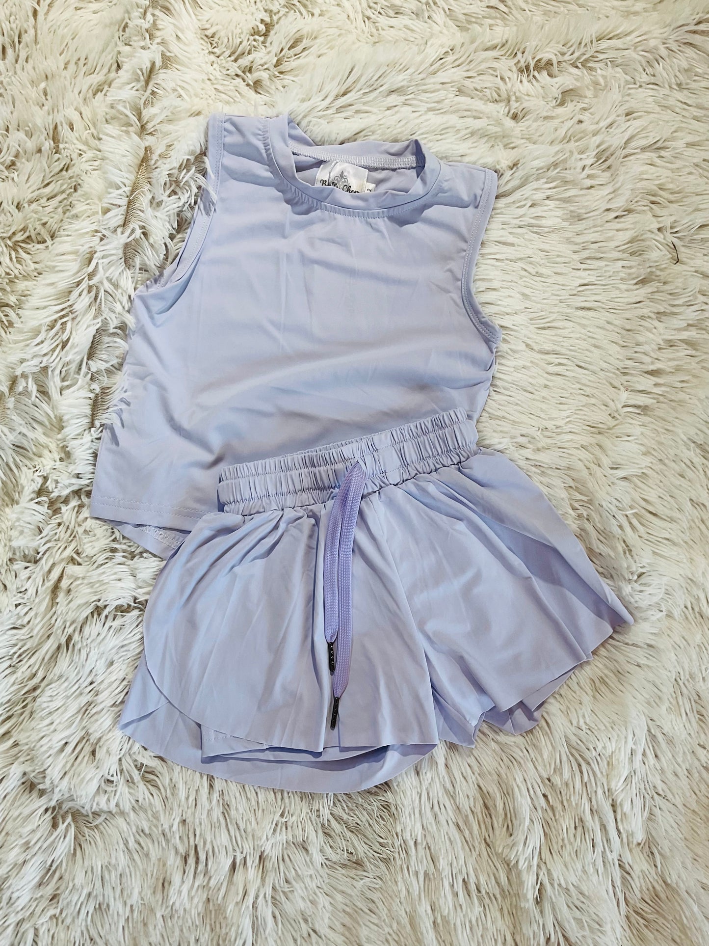 Lavender High Low Tank