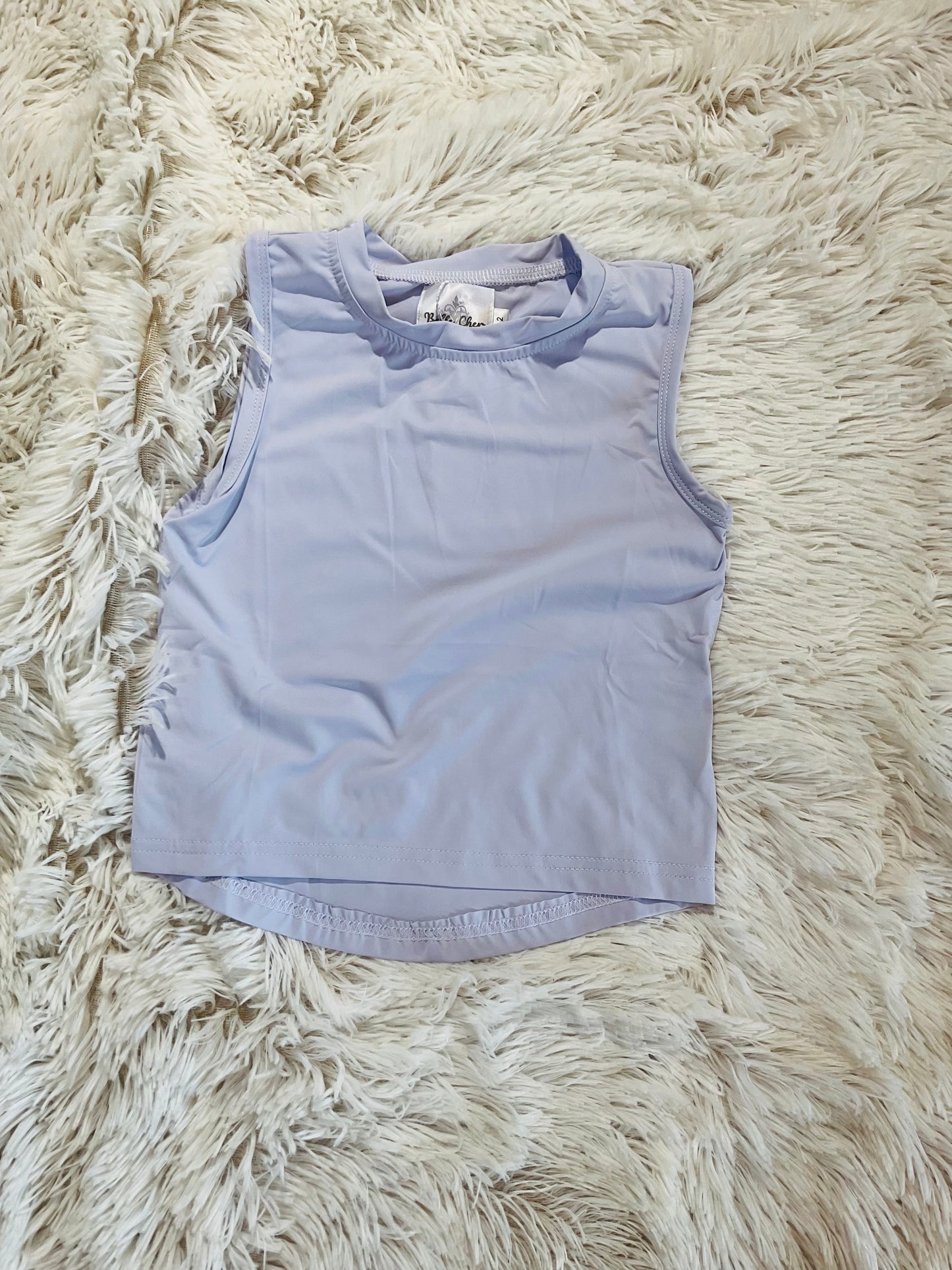 Lavender High Low Tank
