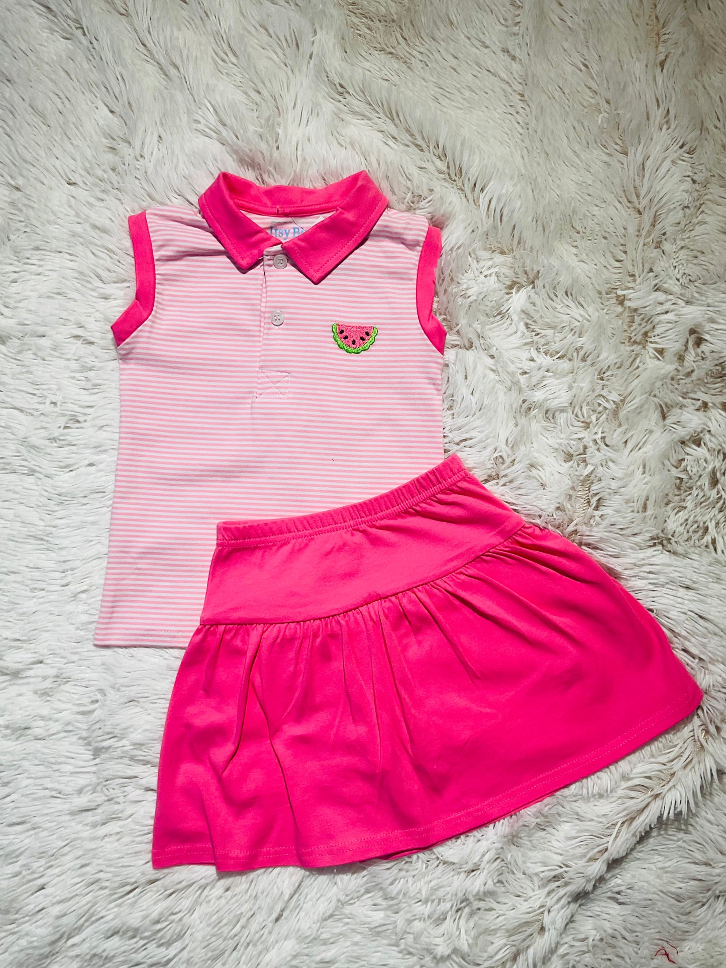 Watermelon Skort Set