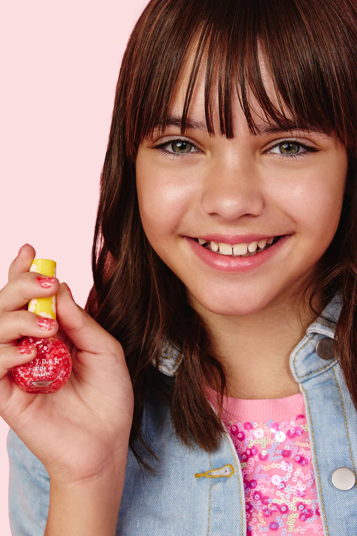 Rose Confetti Nail Polish
