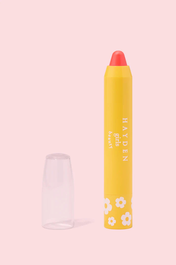 Sunrise Coral Crayon Lip Balm