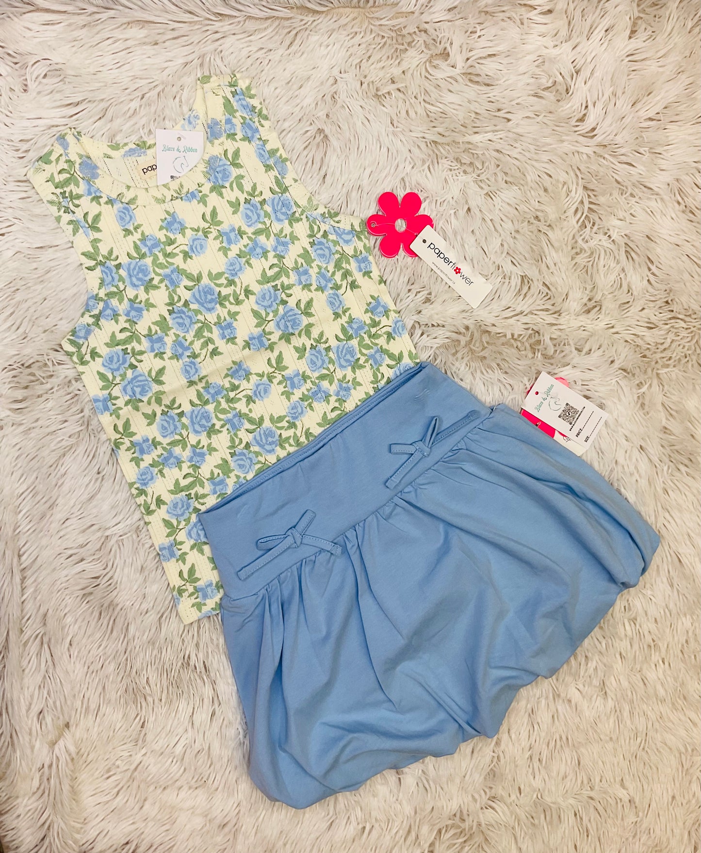 Bubble Bow Skirt