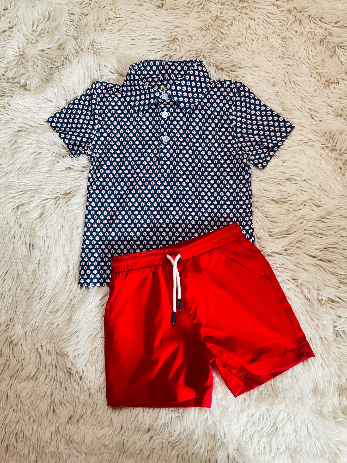 Red Topsail Performance Short