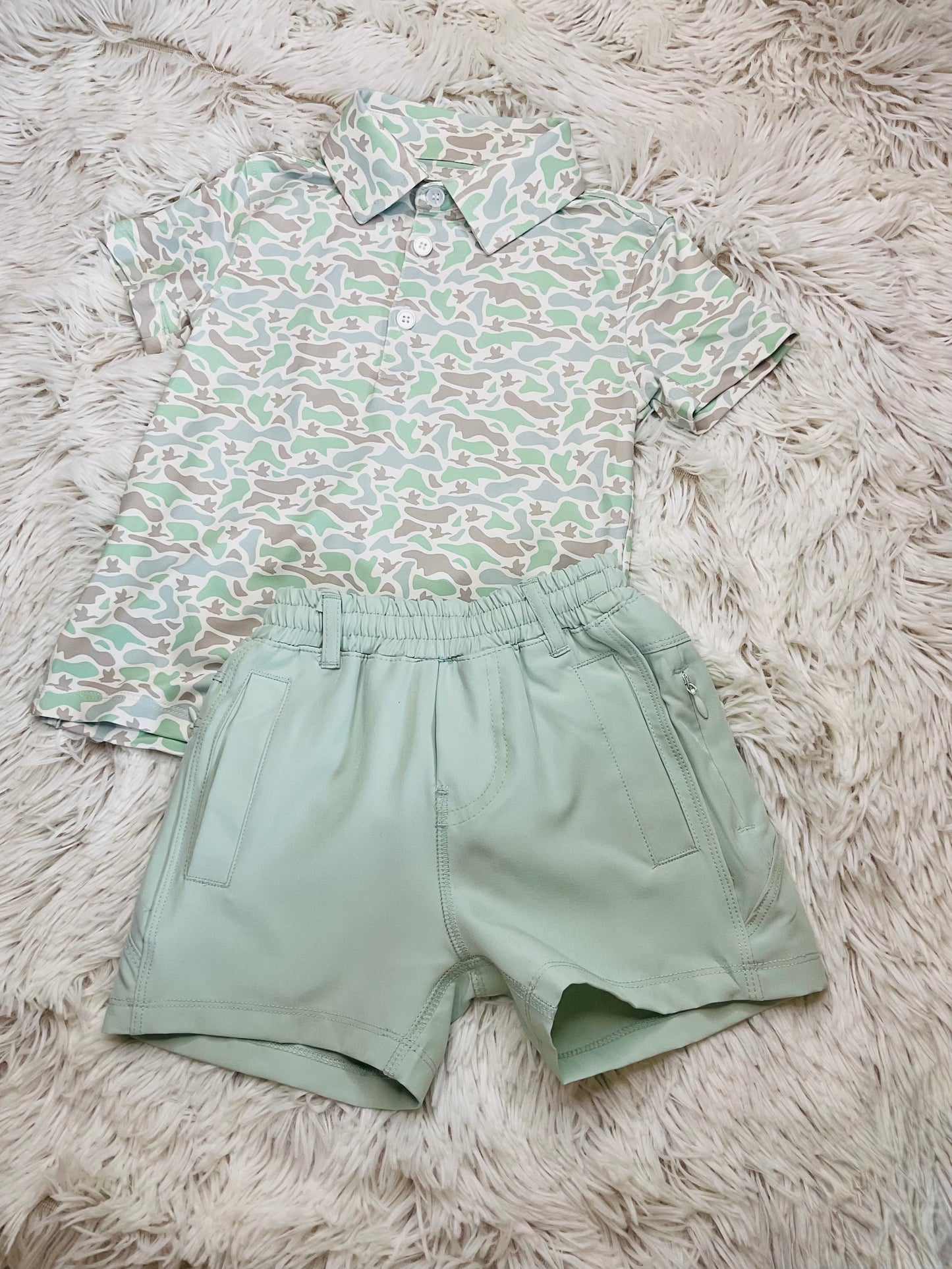 Marsh Camo Polo