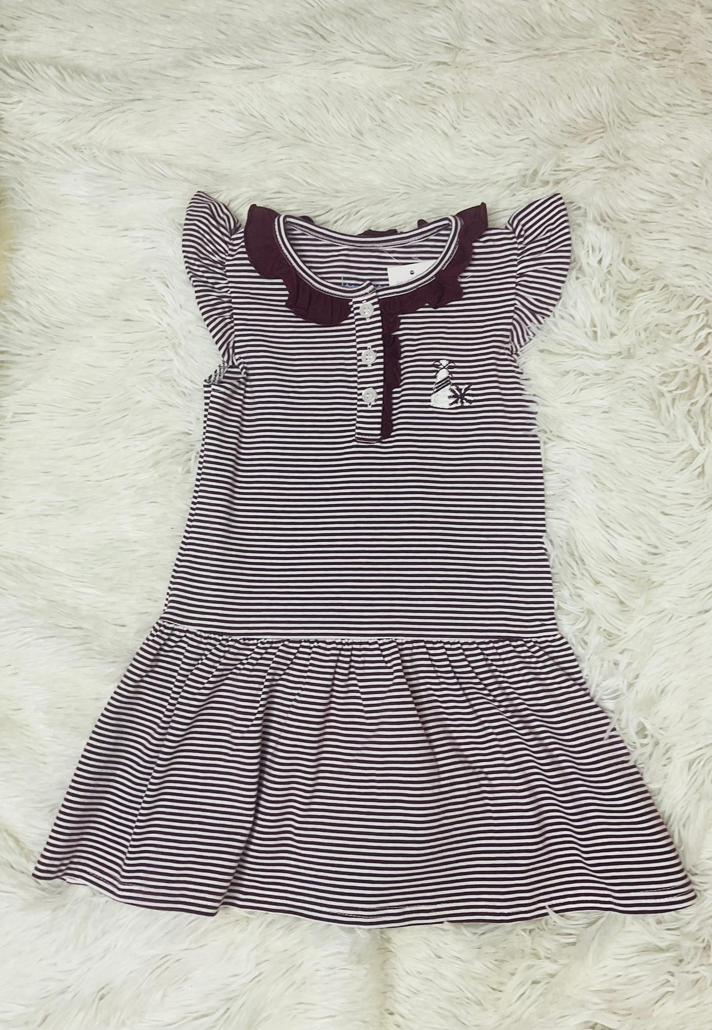 Maroon Game Day Dress