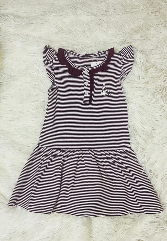 Maroon Game Day Dress