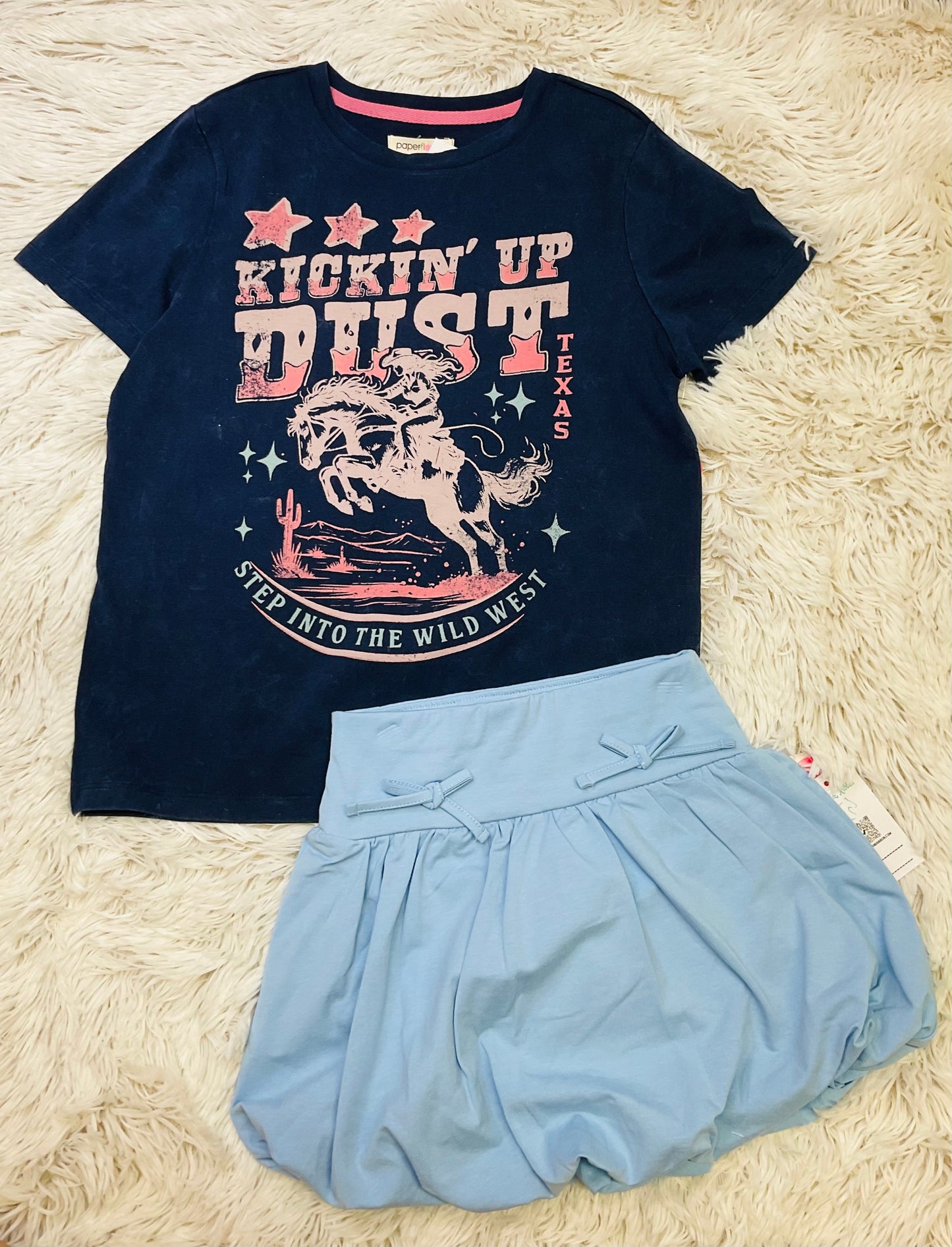 Bubble Bow Skirt