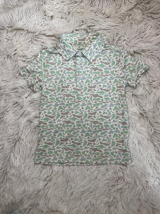 Marsh Camo Polo