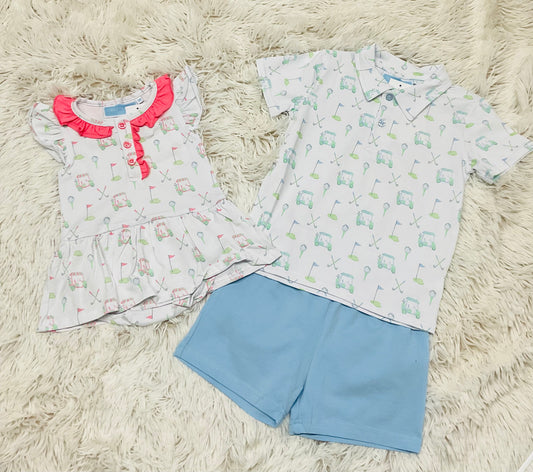 Caddy Club Skirted Romper