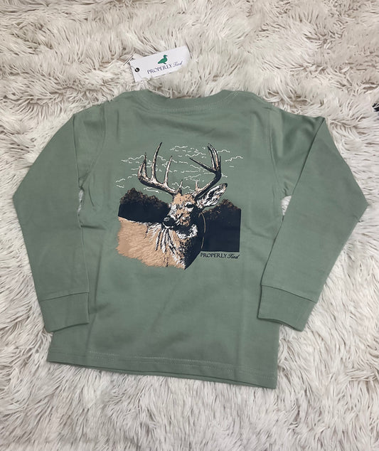 Buck LS Tee
