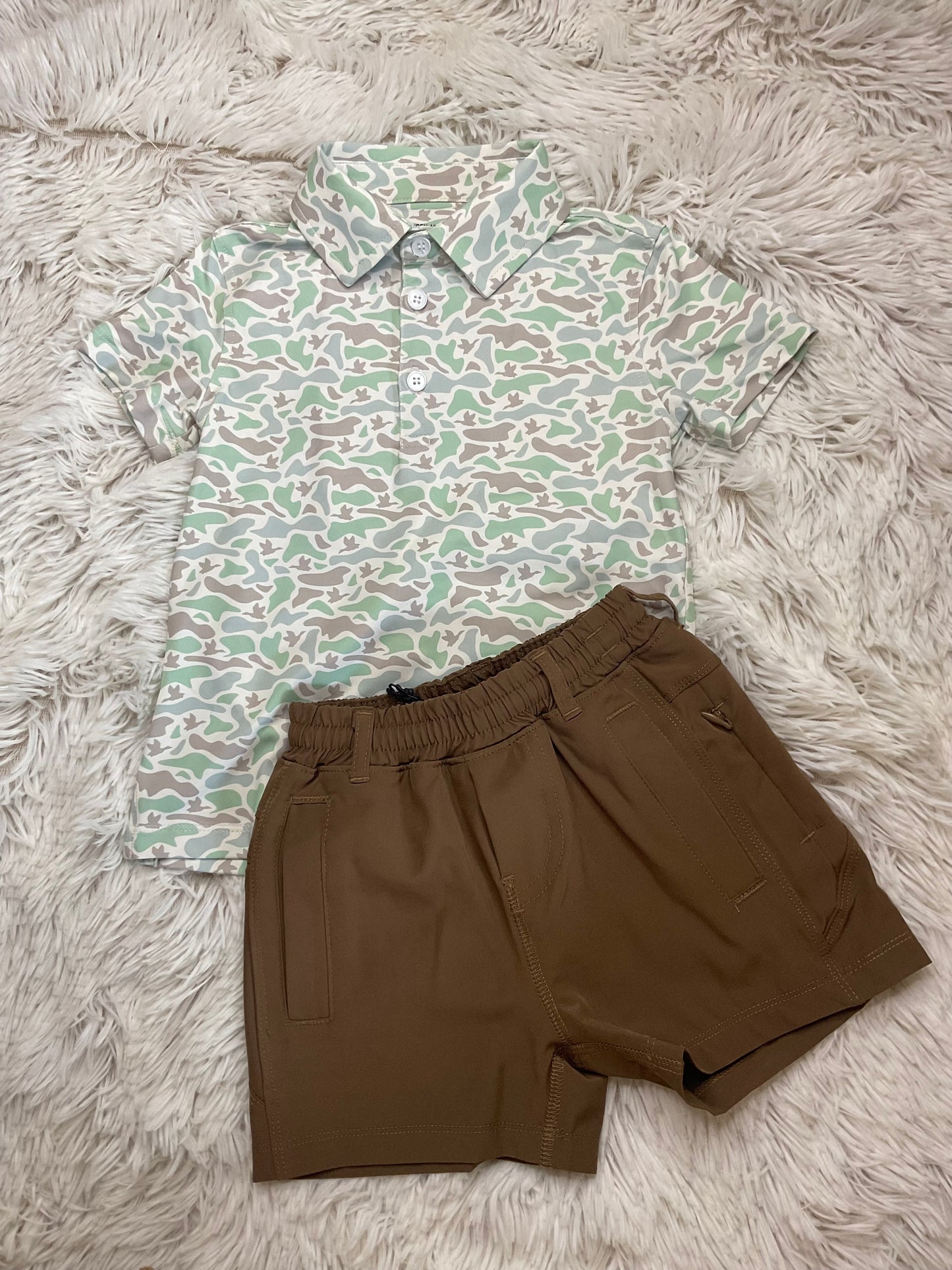 Marsh Camo Polo