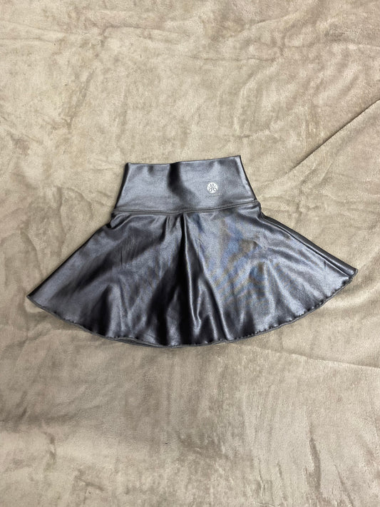 Gunmetal Grey Tennis Skort