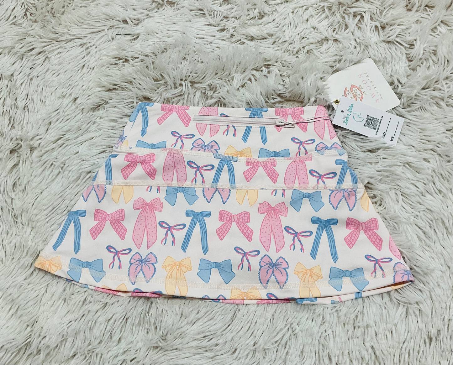 Spring Bows Tennis Skirt