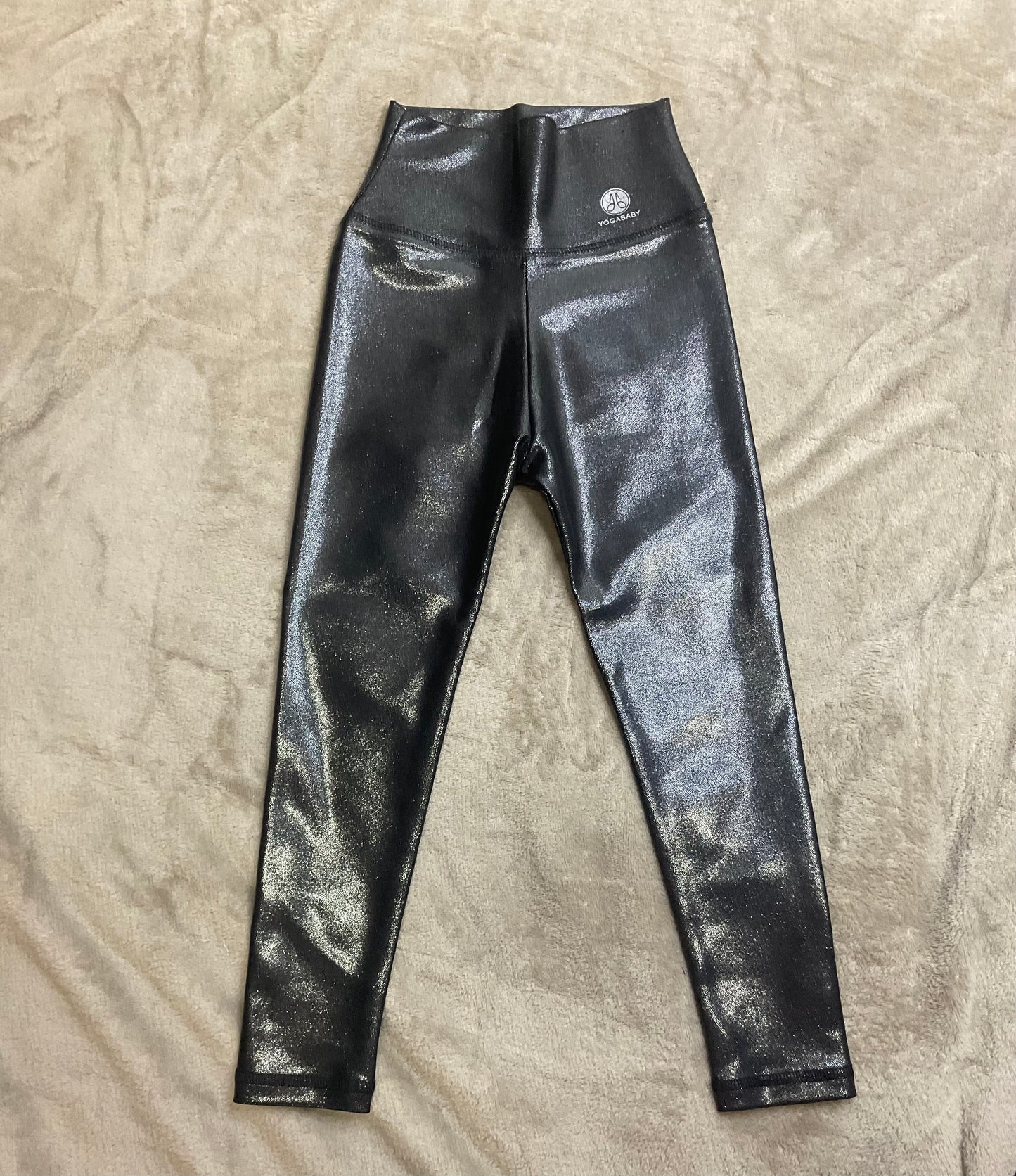 Shine Black Leggings