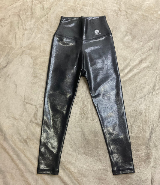 Shine Black Leggings