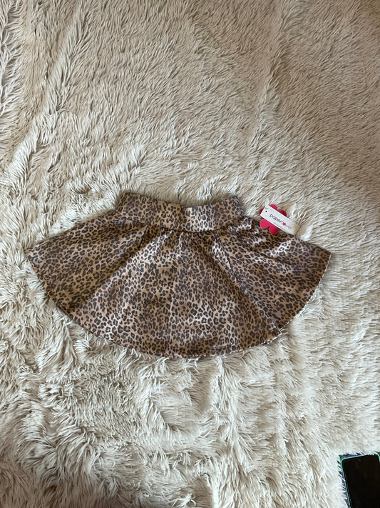 Animal Print Skort