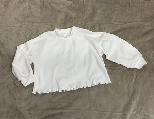 Ivory Crew Sweater