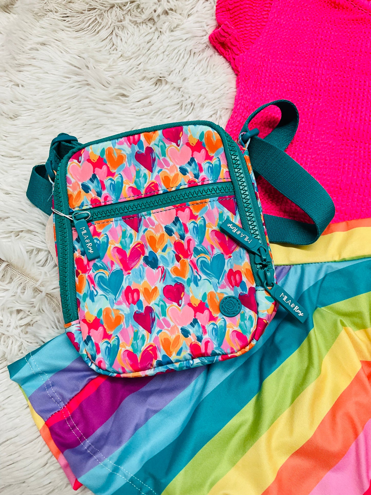 Heart Hustle Crossbody Bag