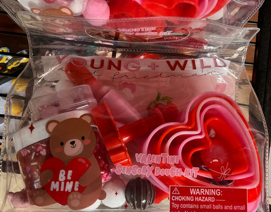 Valentine Sensory Dough Bag