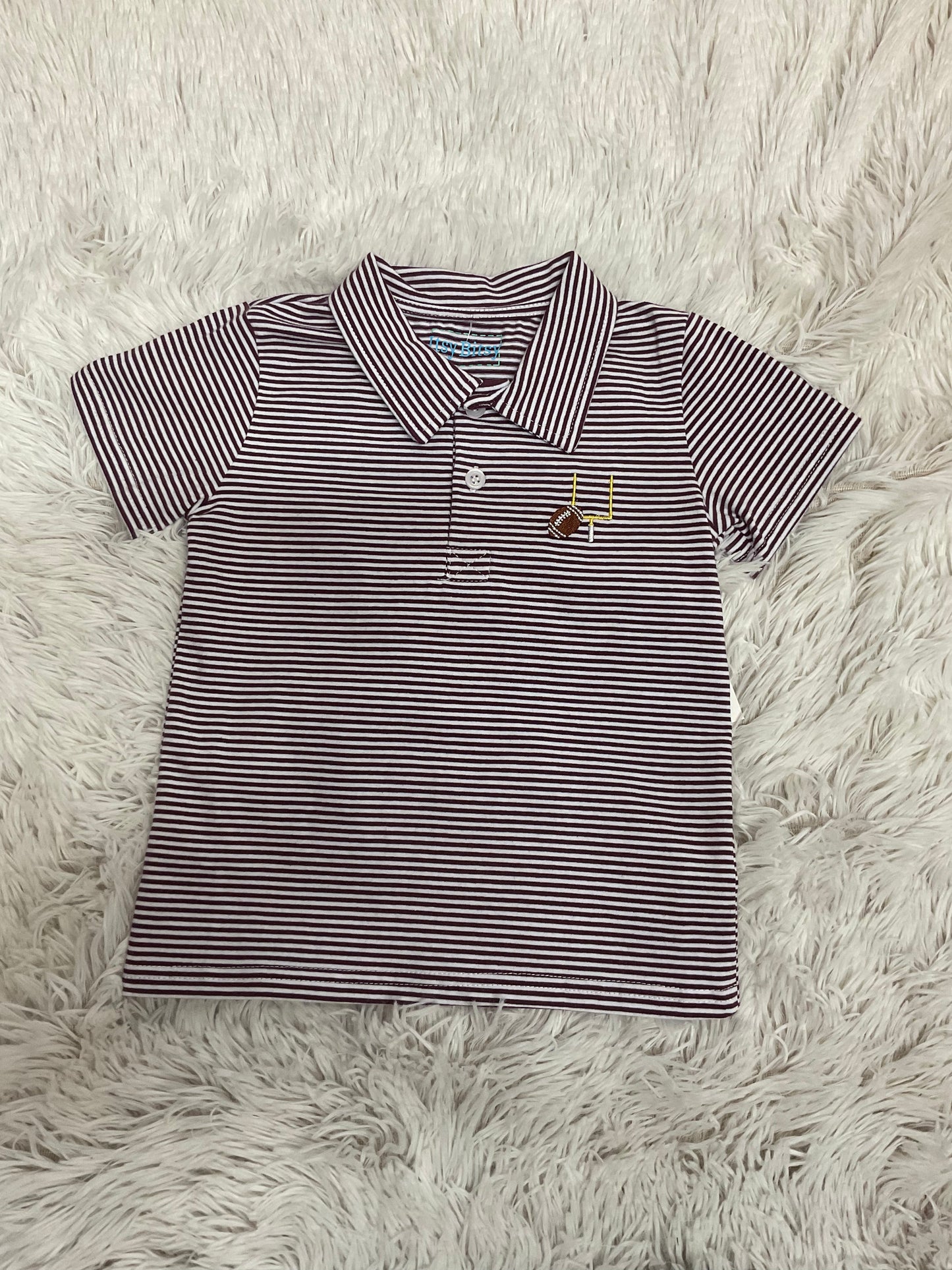 Maroon Game Day Polo
