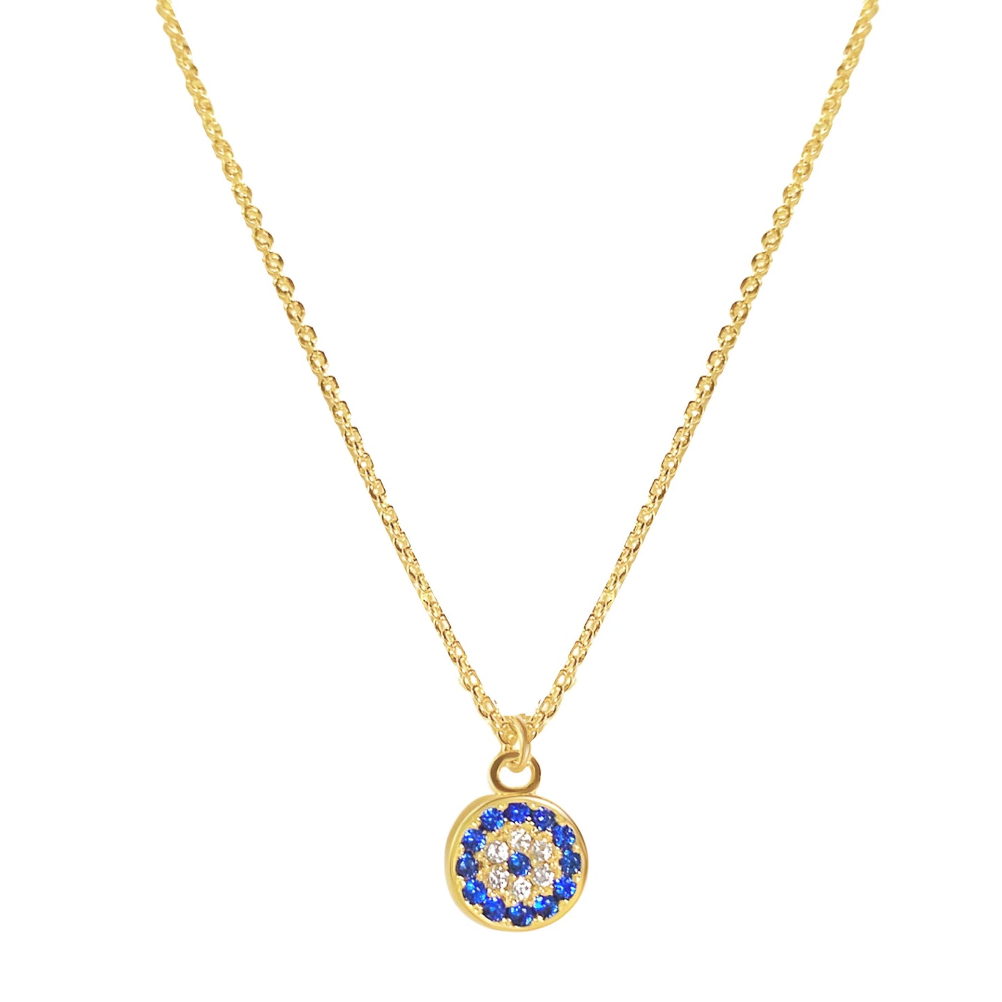 Luna Gold-plated Charm Necklace