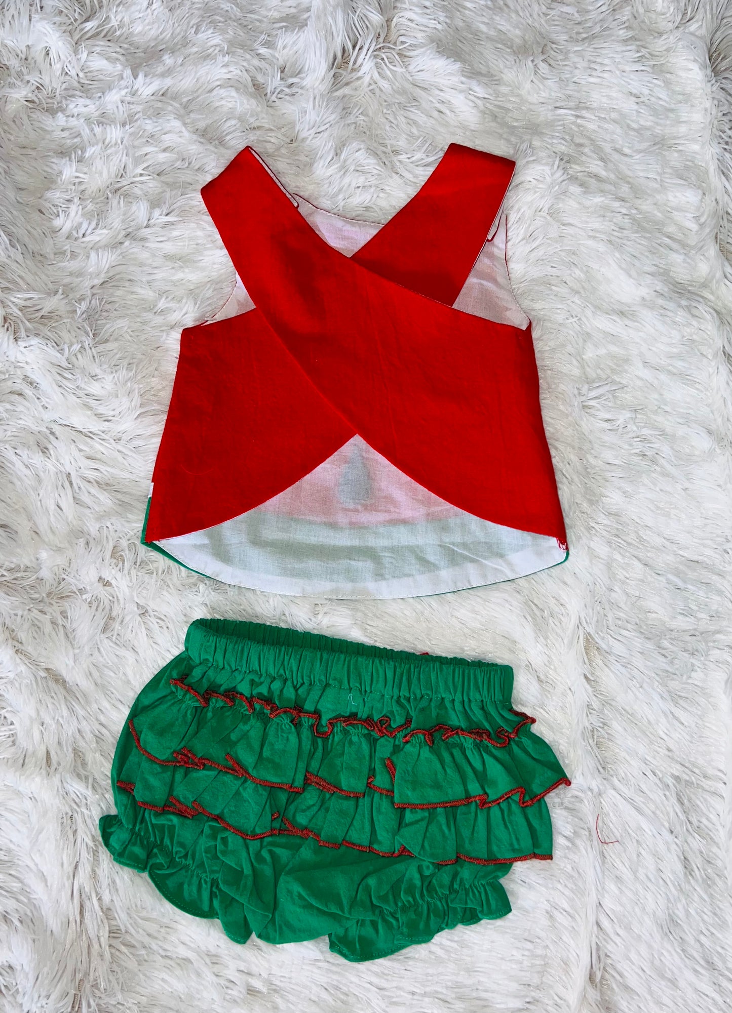 Watermelon Top & Bloomers