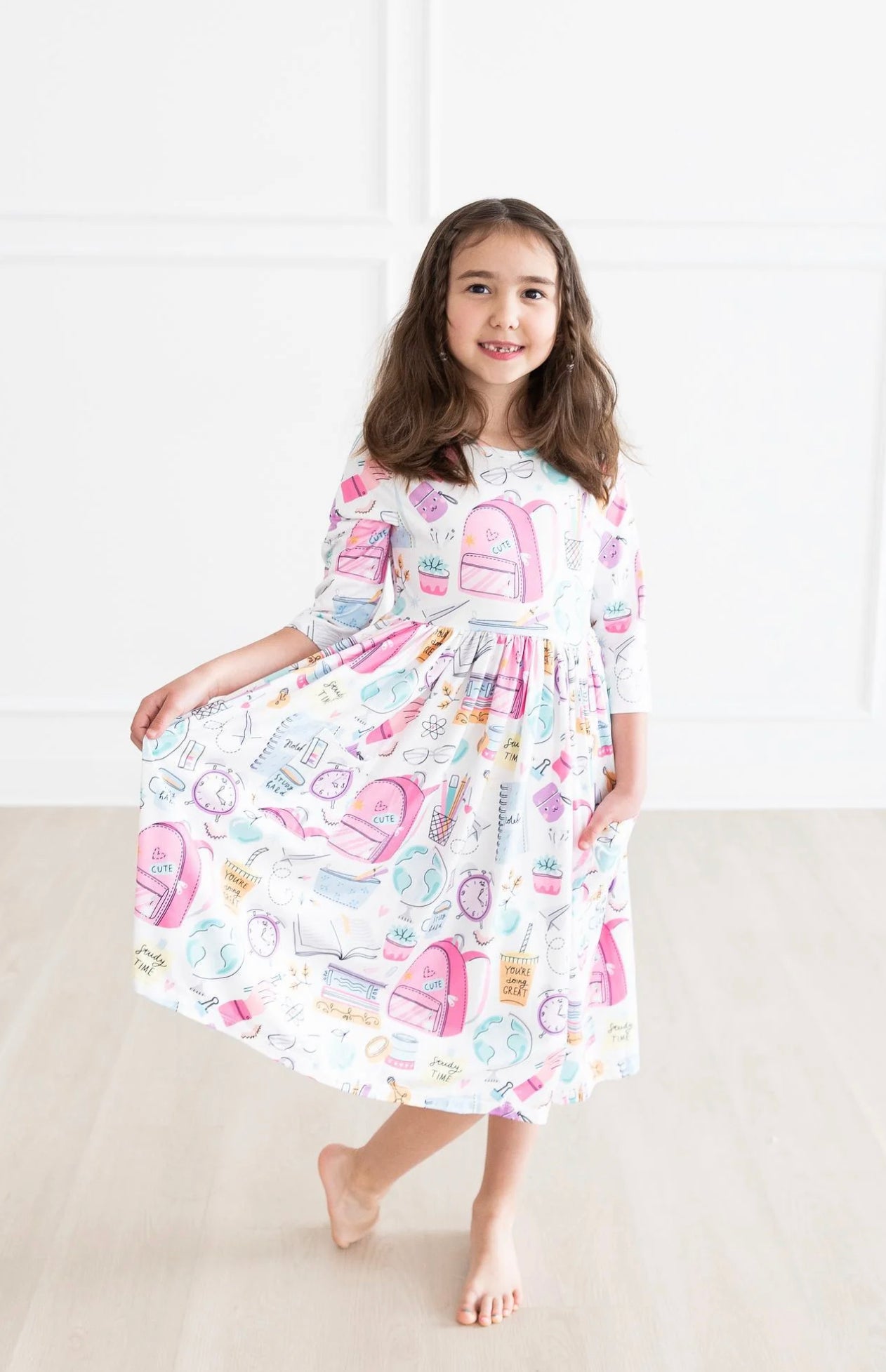 School is Cool Pocket Twirl Dress