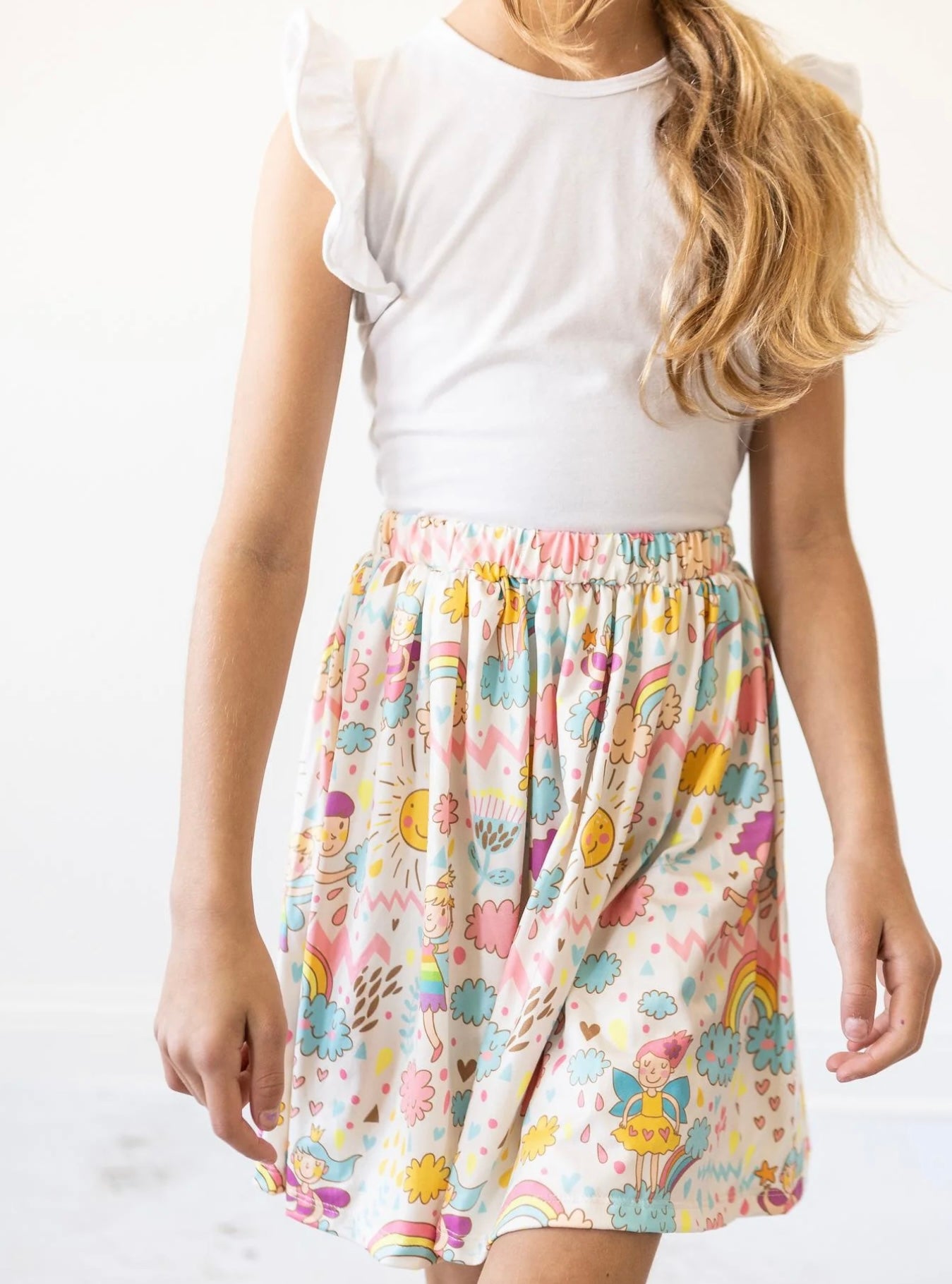 Sunshine & Rainbows Twirl Skirt