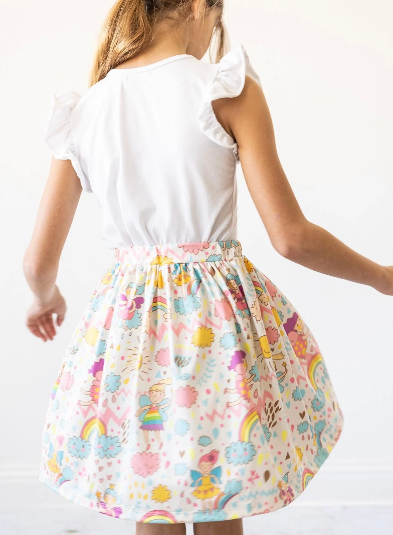 Sunshine & Rainbows Twirl Skirt