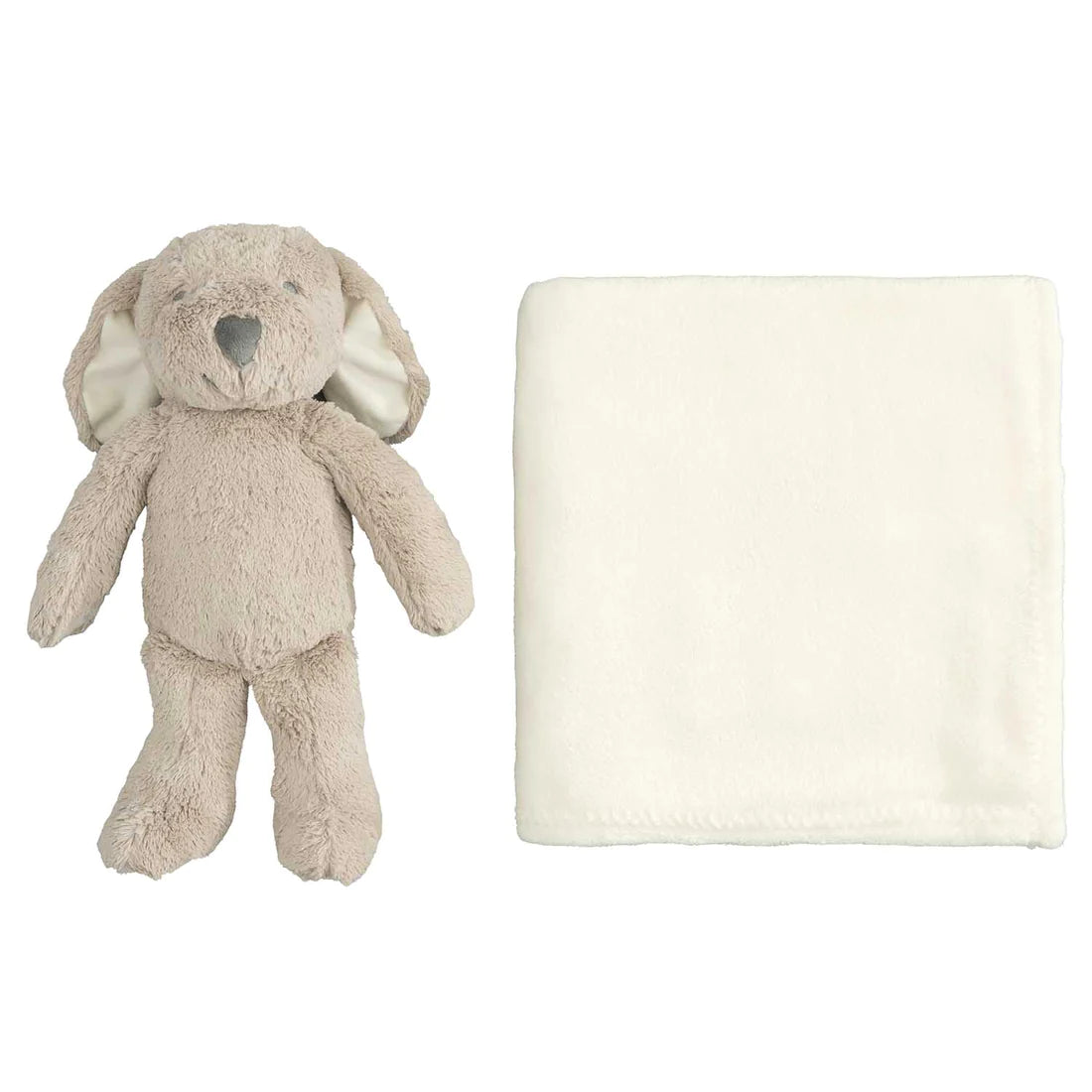 PUPPY BEDTIME HUGGIE PLUSH TOY & FLEECE BLANKET