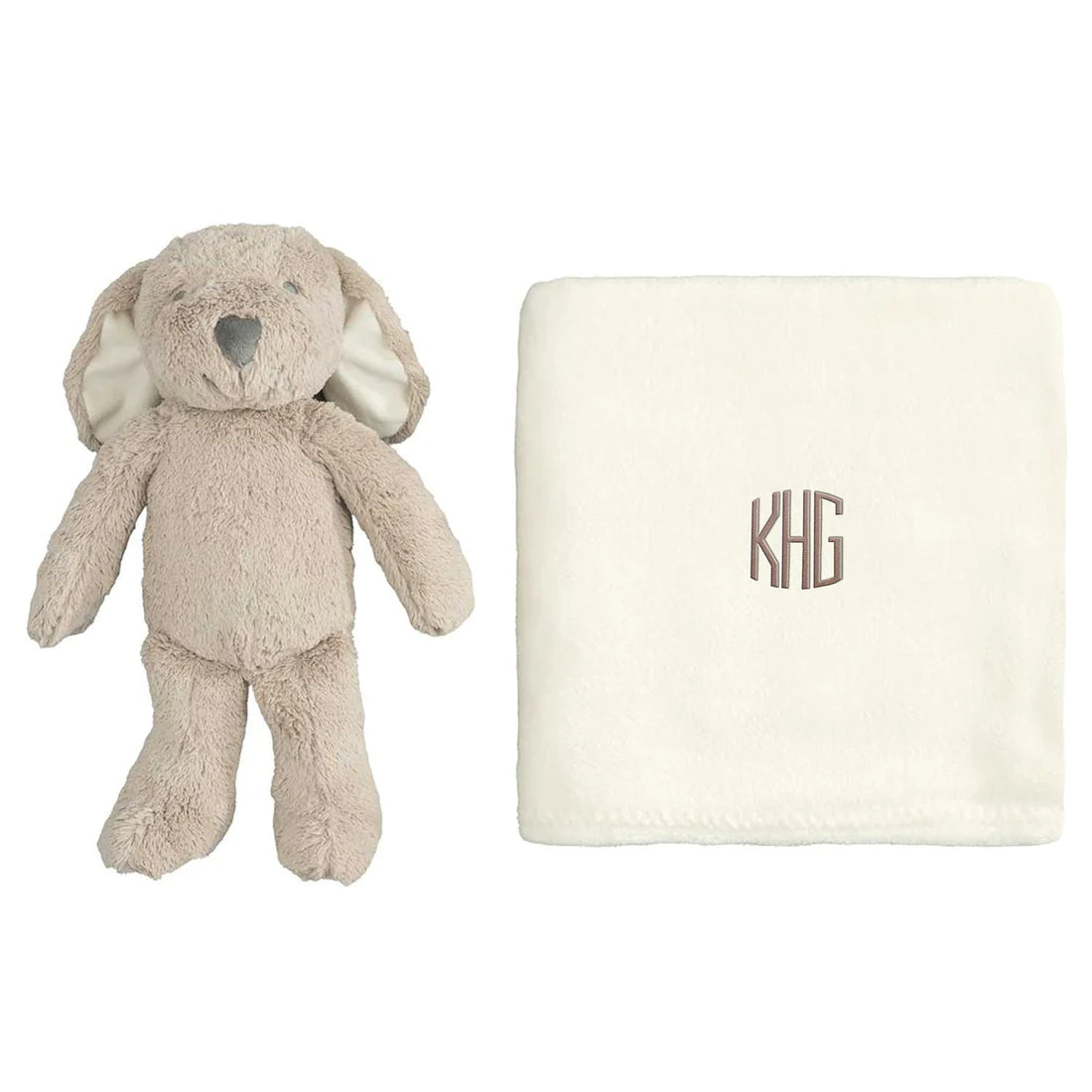 PUPPY BEDTIME HUGGIE PLUSH TOY & FLEECE BLANKET