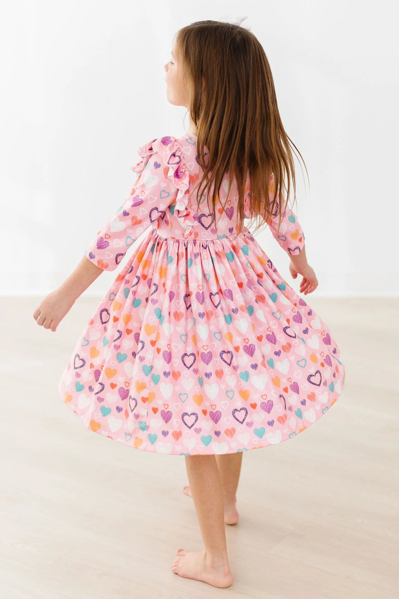 Love Bug Ruffle Twirl Dress