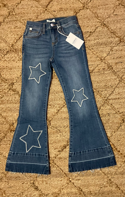 Star Flare Denim Jeans