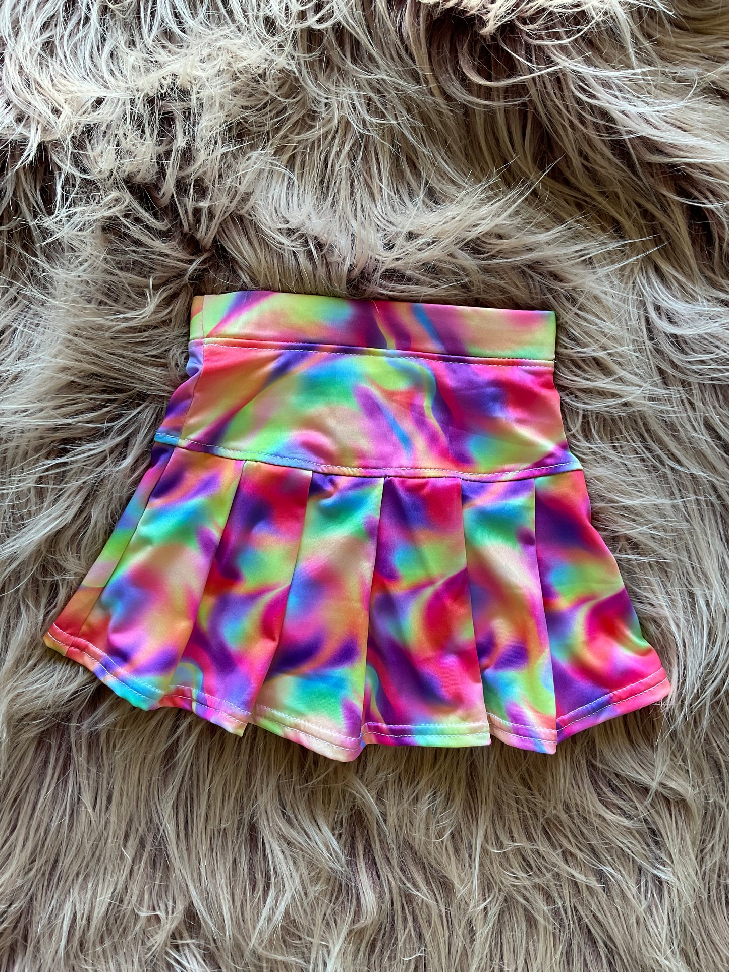 Tie-Dyed Tennis Skort