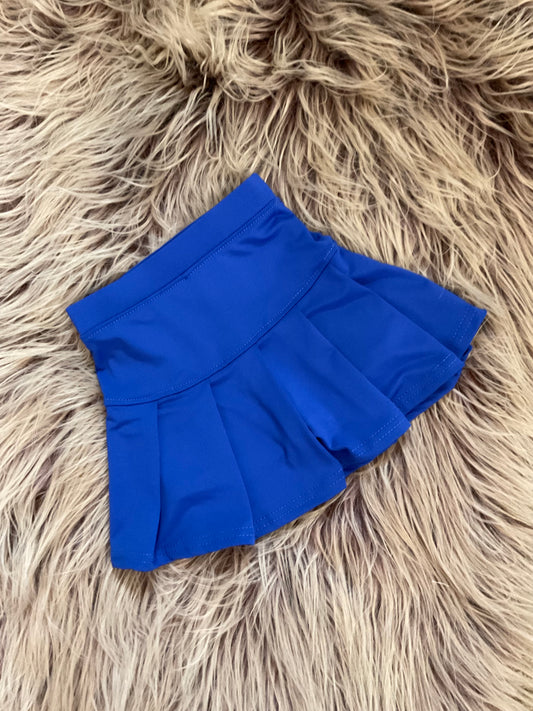 Royal Blue Tennis Skirt