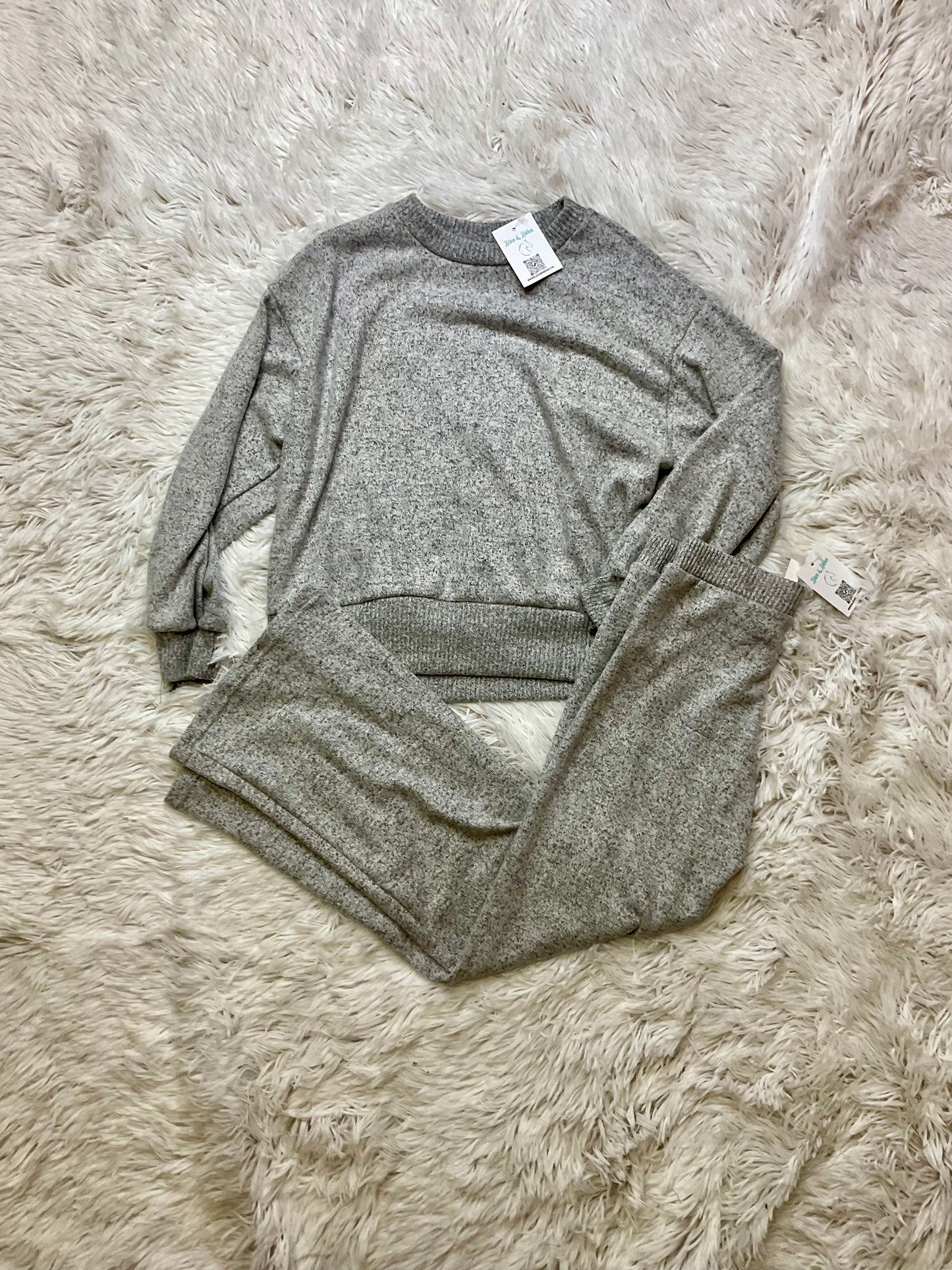 Brushed Knit Sweatshirt